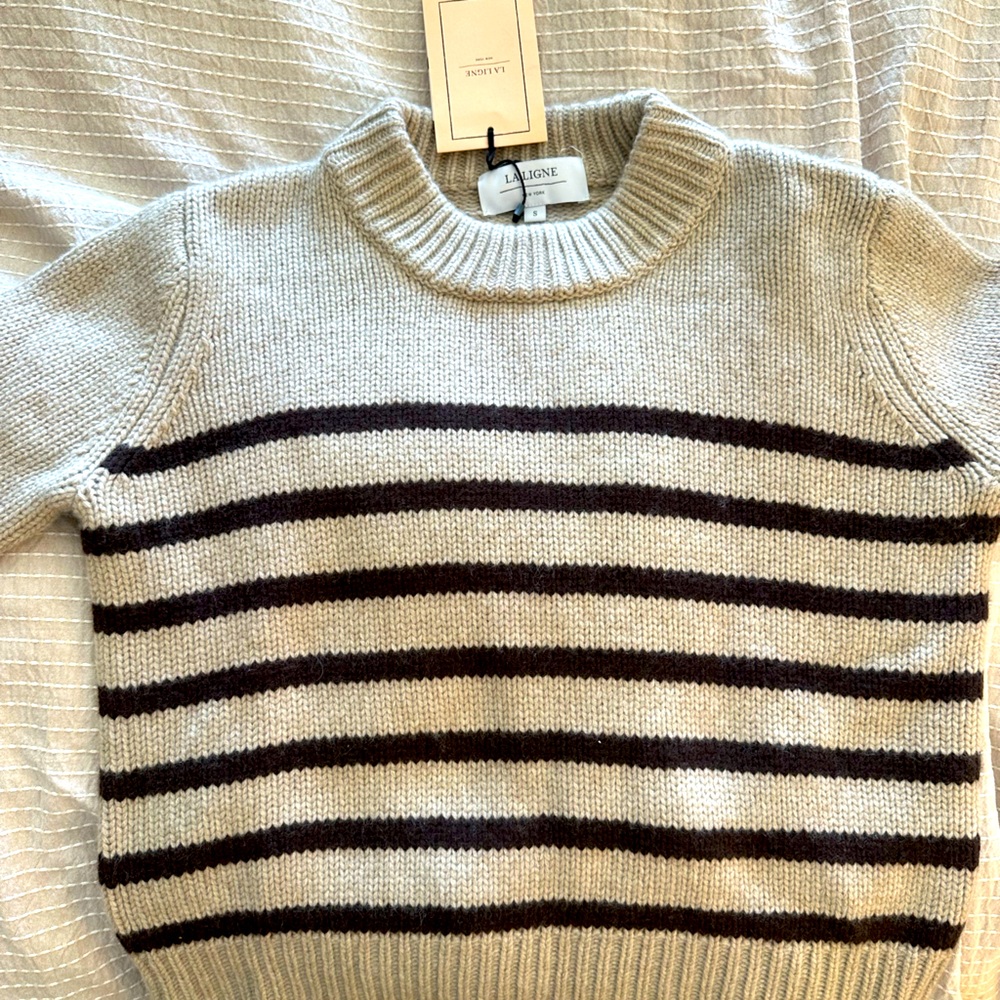 NWT La Ligne Mini Marin Striped Sweater
